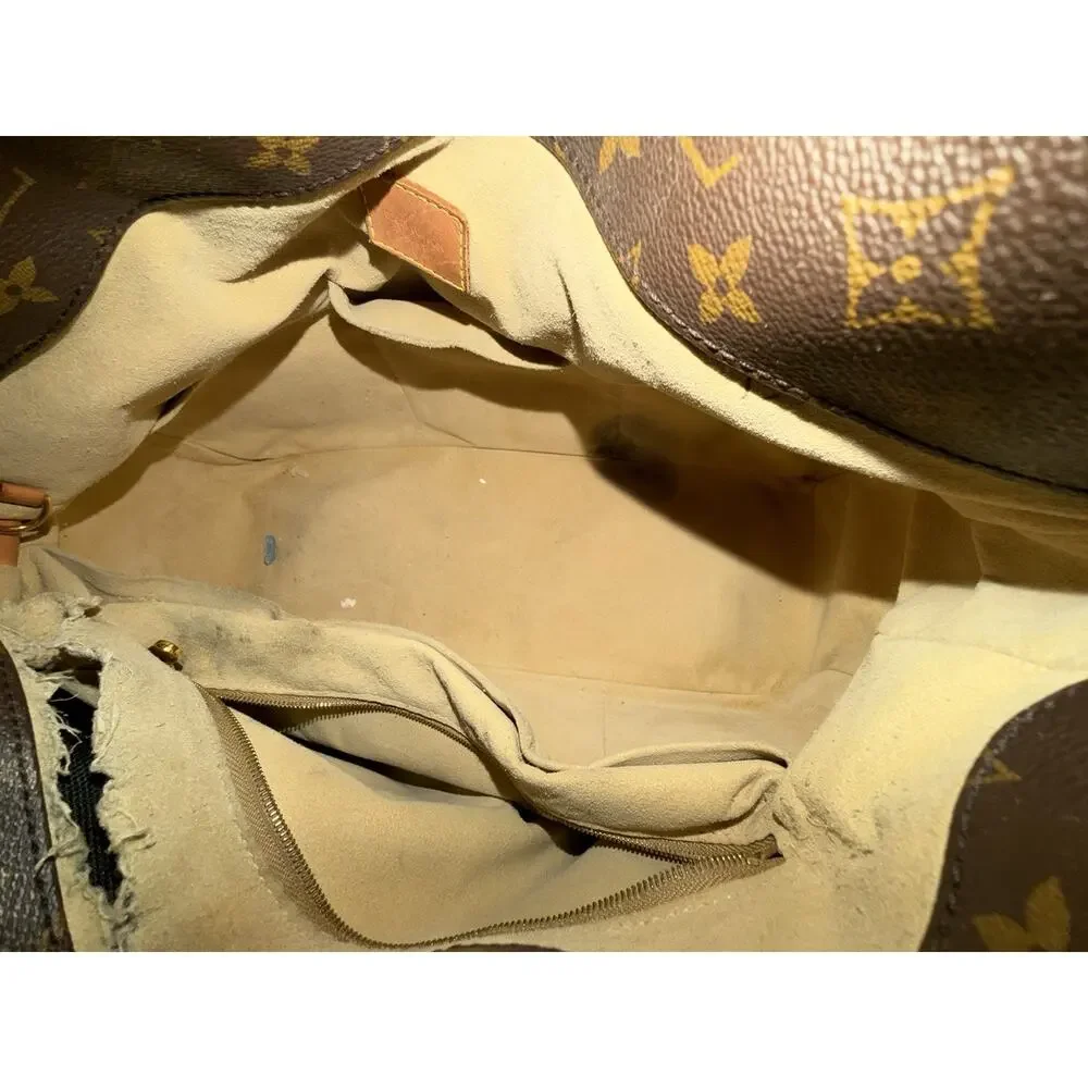 LOUIS VUITTON Artsy GM Shoulder Bag Large Monogram Woven Handle Leather Tote LV